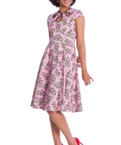 Banned Summer Berry Fit And Flare Dress Purple 8 Banned Summer Berry Fit And Flare Dress Purple