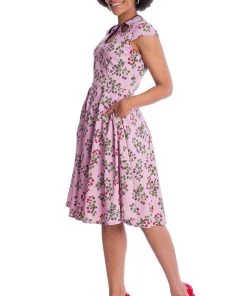 Banned Summer Berry Fit And Flare Dress Purple 9 Banned Summer Berry Fit And Flare Dress Purple