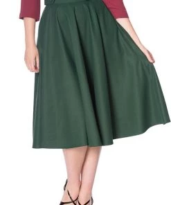 New Arrivals And Restocks Banned Di Di 50's Swing Skirt With Pockets In Forest Green 8 New Arrivals And Restocks Banned Di Di 50's Swing Skirt With Pockets In Forest Green