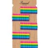 New Arrivals And Restocks Banned Rainbow Bobby Pins 50 Pack