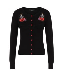 Banned RIP Emboridered Cardigan With Poison Bottles Winter 13 Banned RIP Emboridered Cardigan With Poison Bottles Winter