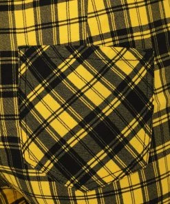 Winter Banned Damien Stretch Skinny Trousers In Yellow Tartan 15 Winter Banned Damien Stretch Skinny Trousers In Yellow Tartan