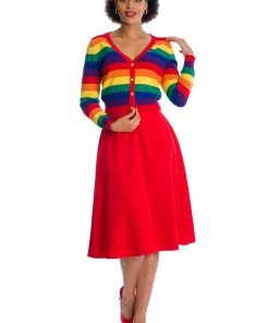 Banned Love Wins Cardigan In Rainbow Colors
