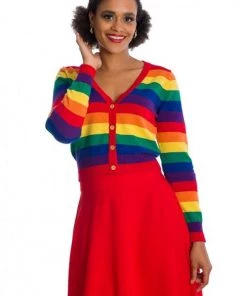 Banned Love Wins Cardigan In Rainbow Colors