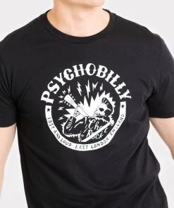 Clothing Chet Rock/ Hell Bunny Psychobilly Short Sleeve T-Shirt