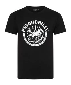 Clothing Chet Rock/ Hell Bunny Psychobilly Short Sleeve T-Shirt 11 Clothing Chet Rock/ Hell Bunny Psychobilly Short Sleeve T-Shirt