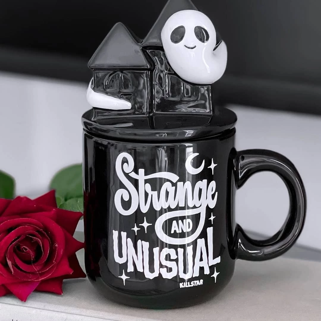 Killstar Spooky Mug With Lid Strange And Unusual 3 Killstar Spooky Mug With Lid Strange And Unusual