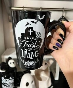 Killstar Never Trust The Living Tall Mug