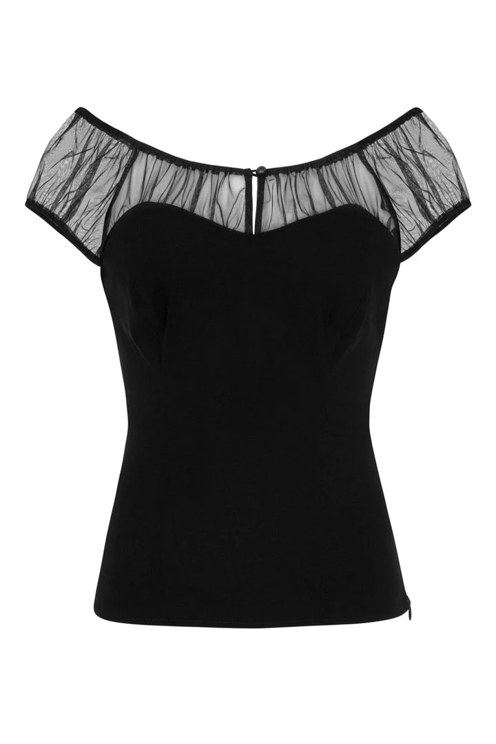 Collectif Alina Top In Black Clothing 2 Collectif Alina Top In Black Clothing