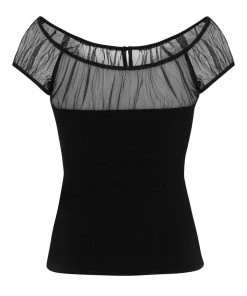 Collectif Alina Top In Black Clothing 8 Collectif Alina Top In Black Clothing
