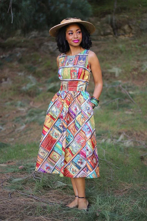 Retrolicious Midi Dress In Fairytales Print New Arrivals And Restocks 1 Retrolicious Midi Dress In Fairytales Print New Arrivals And Restocks