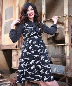 New Arrivals And Restocks Retrolicious Vintage Dress In Glow In The Dark Fossils Print 9 New Arrivals And Restocks Retrolicious Vintage Dress In Glow In The Dark Fossils Print