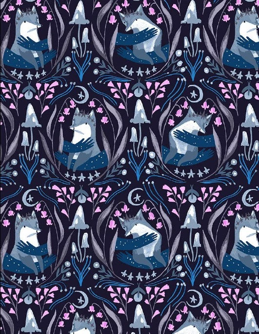 Clothing Retrolicious Collared Dress In Fox Print 4 Clothing Retrolicious Collared Dress In Fox Print