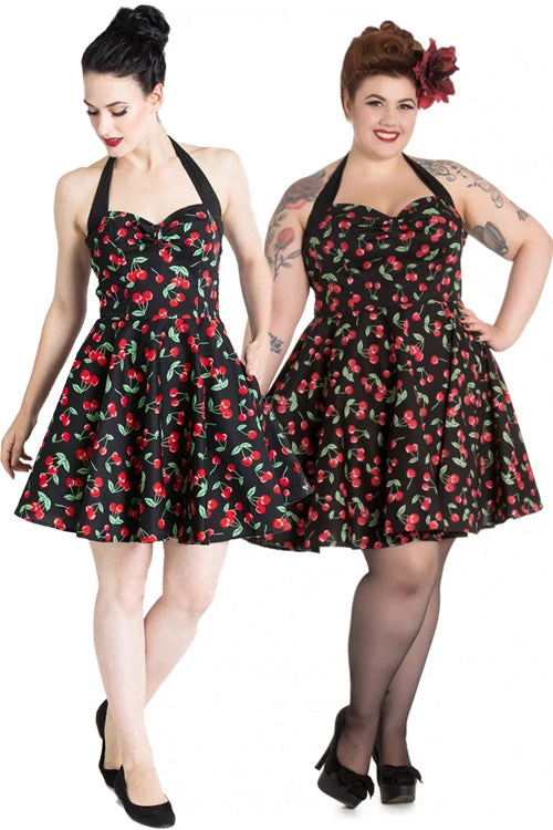 Hell Bunny Cherry Pop Mini Dress Clothing 1 Hell Bunny Cherry Pop Mini Dress Clothing