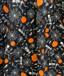 Retrolicious Vintage Dress In Glow In The Dark Dancing Bones Skeleton Print 9 Retrolicious Vintage Dress In Glow In The Dark Dancing Bones Skeleton Print