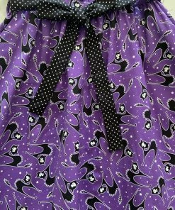 New Arrivals And Restocks Retrolicious Ida Dress In Scaredy Cat Print Purple And Polkadot 9 New Arrivals And Restocks Retrolicious Ida Dress In Scaredy Cat Print Purple And Polkadot