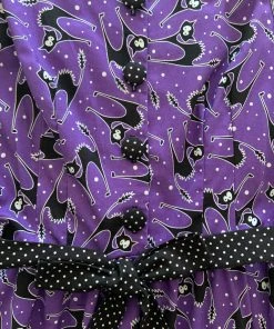 New Arrivals And Restocks Retrolicious Ida Dress In Scaredy Cat Print Purple And Polkadot 10 New Arrivals And Restocks Retrolicious Ida Dress In Scaredy Cat Print Purple And Polkadot