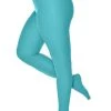 Pamela Mann Hosiery Curvy Super-Stretch 50 Denier Tights In Aqua Winter