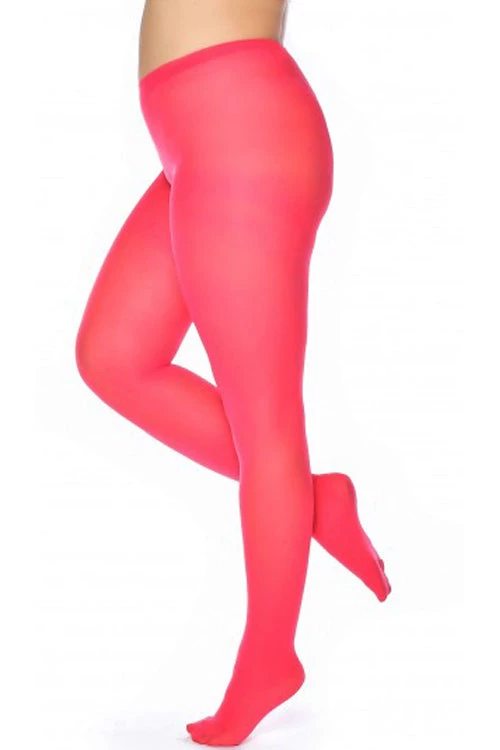 Pamela Mann Hosiery Curvy Super-Stretch 50 Denier Tights In Coral Winter 1 Pamela Mann Hosiery Curvy Super-Stretch 50 Denier Tights In Coral Winter