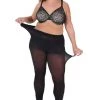 New Arrivals And Restocks Pamela Mann Hosiery Curvy Super-Stretch 50 Denier Tights In Black