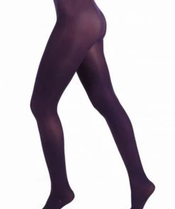 Pamela Mann Hosiery 50 Denier Opaque Pantyhose In Purple