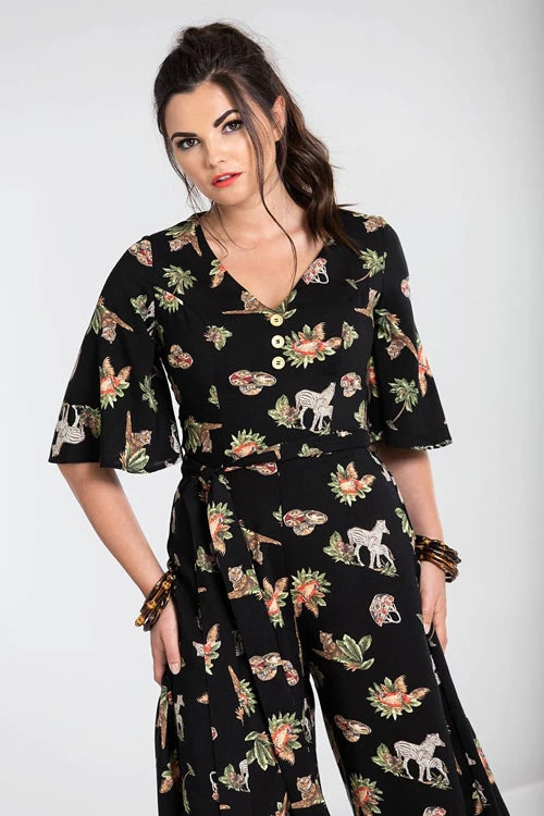 Hell Bunny Messina Jumpsuit Clothing 6 Hell Bunny Messina Jumpsuit Clothing