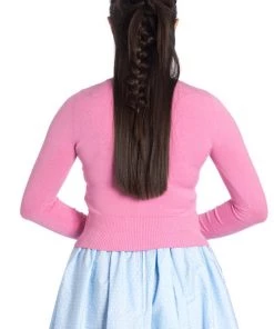 Hell Bunny Paloma Cardigan In Candy Pink New Arrivals And Restocks