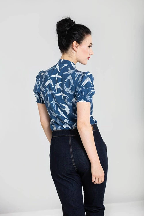 Hell Bunny Lilou Blouse 7 Hell Bunny Lilou Blouse