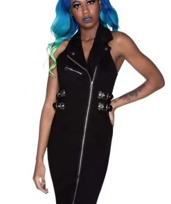 Clothing Killstar Anti-Club Moto Dress