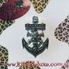 Halloween Kitty Deluxe Broochlette Brooch In Skull Anchor