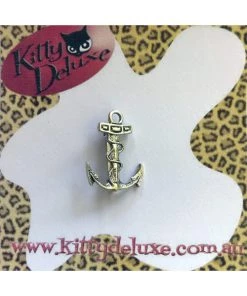 Kitty Deluxe Broochlette Mini Brooch In Anchor Accessories