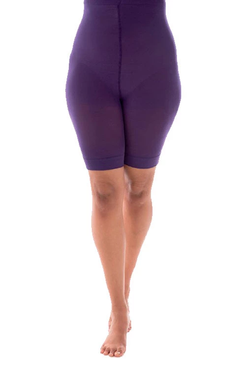 Clothing Pamela Mann Hosiery Curvy Super-Stretch Anti Chafing Shorts 90 Denier Tights In Purple 1 Clothing Pamela Mann Hosiery Curvy Super-Stretch Anti Chafing Shorts 90 Denier Tights In Purple