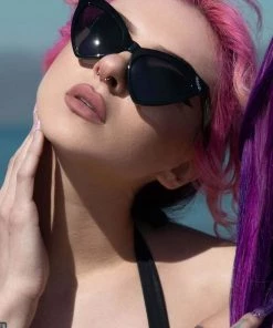 Killstar Bat An Eye Gloss Black Sunglasses Halloween 6 Killstar Bat An Eye Gloss Black Sunglasses Halloween