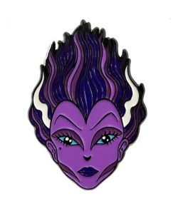 Dark Alternative Kreepsville 666 Purple Bride Graves Monster Enamel Pin
