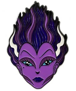 Dark Alternative Kreepsville 666 Purple Bride Graves Monster Enamel Pin