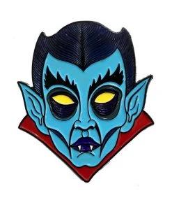 Dark Alternative Kreepsville 666 Dracula Vampire Graves Monster Enamel Pin