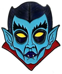 Dark Alternative Kreepsville 666 Dracula Vampire Graves Monster Enamel Pin
