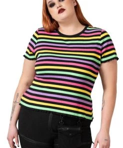 Killstar Blair Rainbow Tee New Arrivals And Restocks