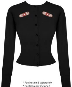 Accessories Kitty Deluxe Iron On Patch Of Mini Heart 'Bandaid'