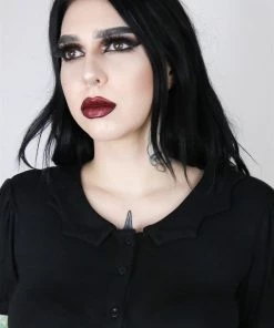 Timeless London Bat Collared Blouse Clothing 13 Timeless London Bat Collared Blouse Clothing