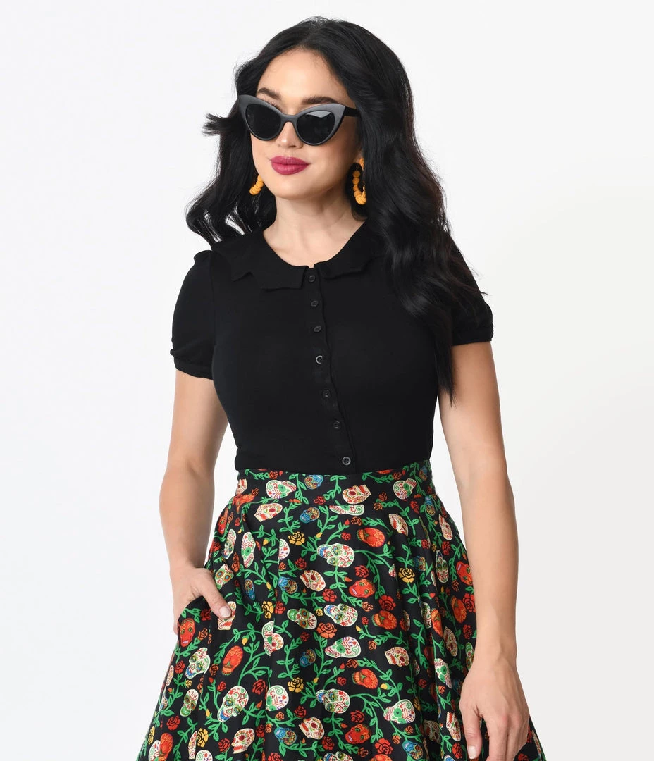 Timeless London Bat Collared Blouse Clothing 5 Timeless London Bat Collared Blouse Clothing