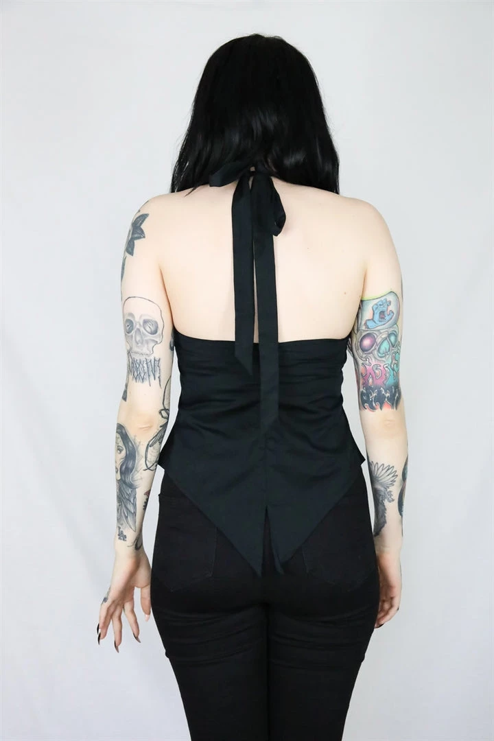 Timeless London Bat Inspired Hater Neck Top 8 Timeless London Bat Inspired Hater Neck Top