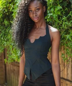 Timeless London Bat Inspired Hater Neck Top 14 Timeless London Bat Inspired Hater Neck Top