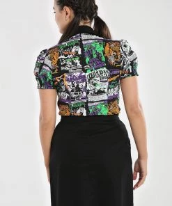 Hell Bunny Be Afraid Blouse Clothing 11 Hell Bunny Be Afraid Blouse Clothing