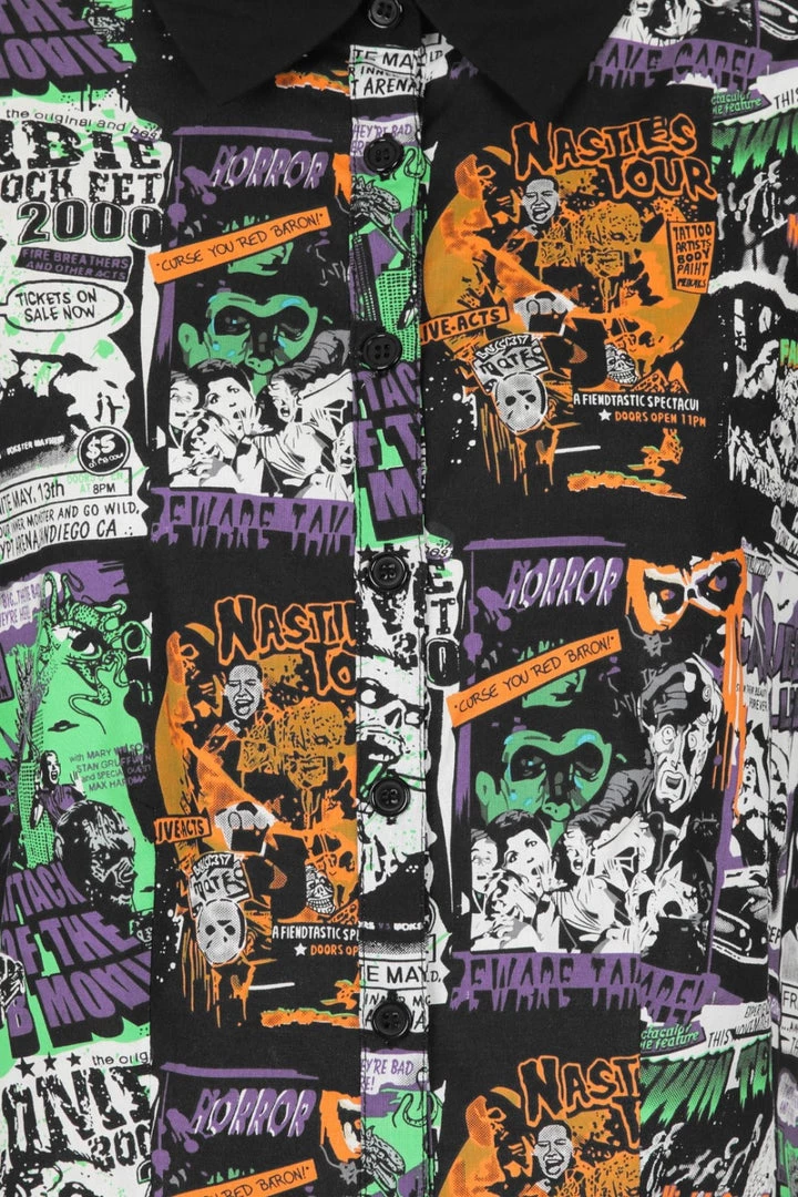 Hell Bunny Be Afraid Blouse Clothing 5 Hell Bunny Be Afraid Blouse Clothing