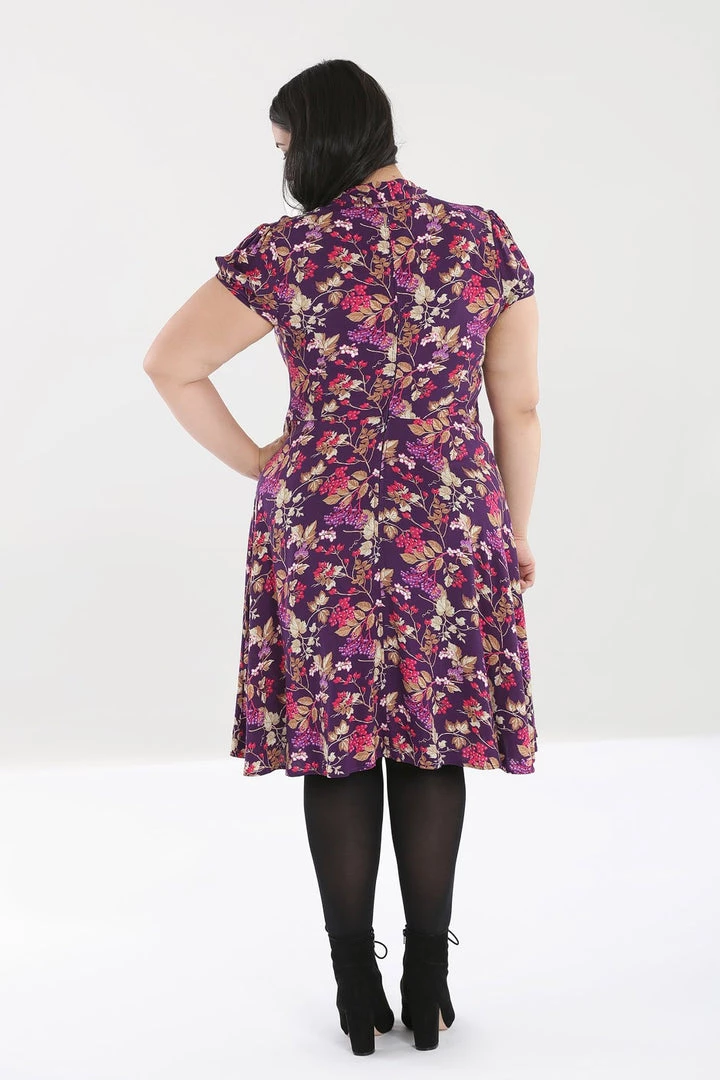 Hell Bunny Berry Crush Mid Dress 4 Hell Bunny Berry Crush Mid Dress