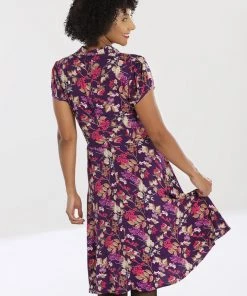 Hell Bunny Berry Crush Mid Dress 14 Hell Bunny Berry Crush Mid Dress