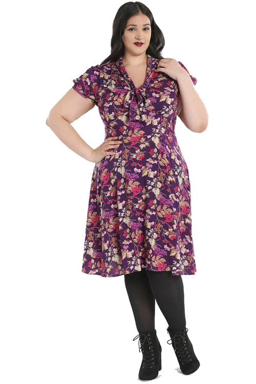 Hell Bunny Berry Crush Mid Dress 1 Hell Bunny Berry Crush Mid Dress