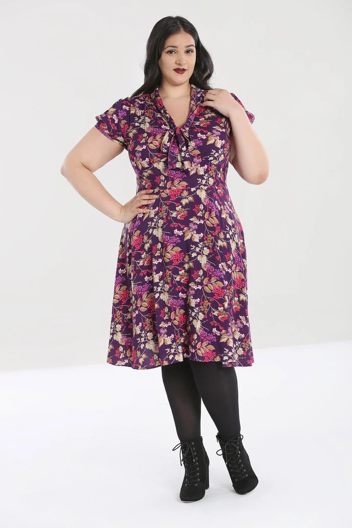 Hell Bunny Berry Crush Mid Dress 3 Hell Bunny Berry Crush Mid Dress