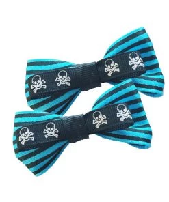 Kitty Deluxe Accessories Beetle Bow Pair In Blue
